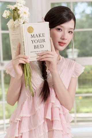 Áo bèo Claire ruffle blouse - Pink (không bao gồm áo lót trong)