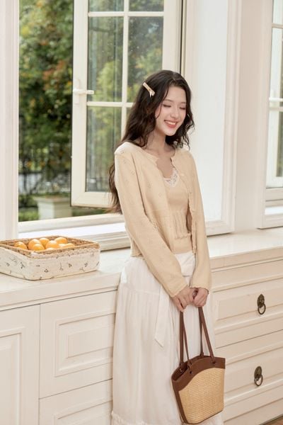 Áo len cặp Dara knit set - Beige