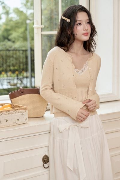 Áo len cặp Dara knit set - Beige