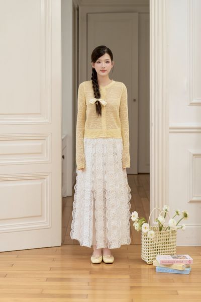 Áo khoác len Macy knit cardigan - Pink