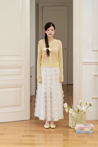 Áo khoác len Macy knit cardigan - Đỏ
