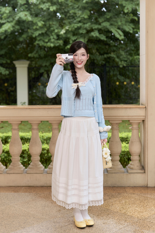 Áo len cặp Dara knit set - Blue