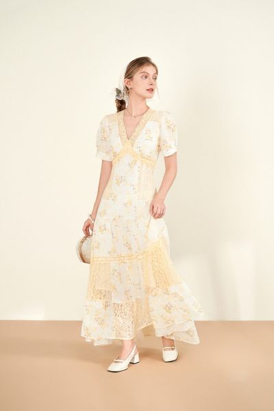 [Pre-order] Đầm Isabella maxi - Hồng