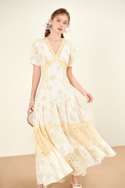 [Pre-order] Đầm Isabella maxi - Hồng