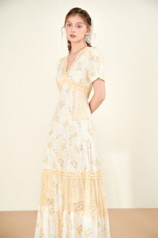 [Pre-order] Đầm Isabella maxi - Hồng