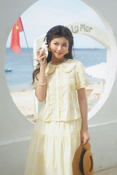 Áo sơ mi kiểu Clara AO100