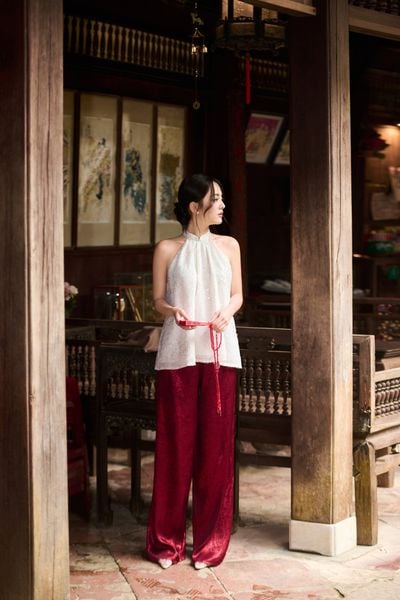 Quần nhung kim sa Bích Diễm