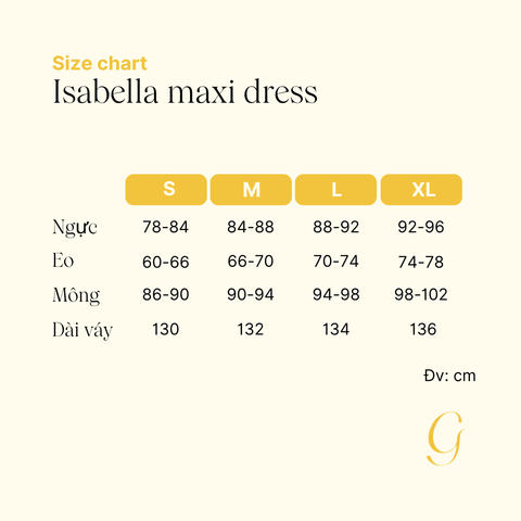 [Pre-order] Đầm Isabella maxi - Hồng