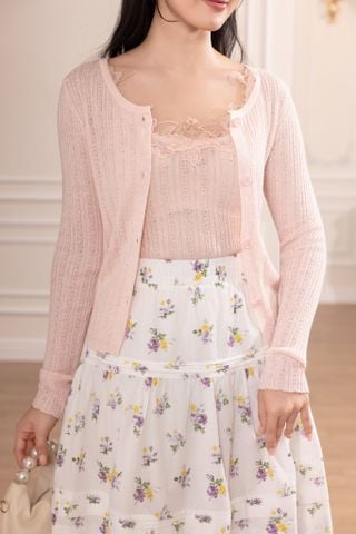 Set áo len Josie - Xanh