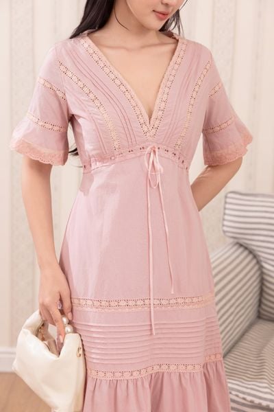 [Pre-order 20% off] Đầm dài Primrose - Trắng