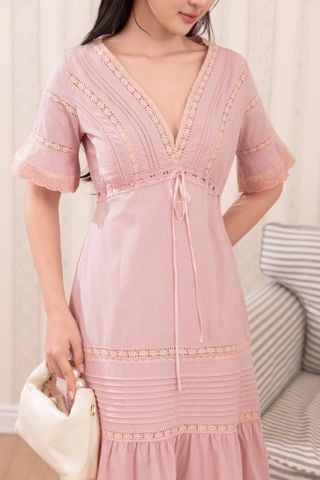 [Pre-order 20% off] Đầm dài Primrose - Trắng