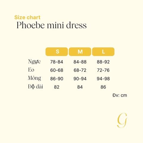 Phoebe mini dress DAM300