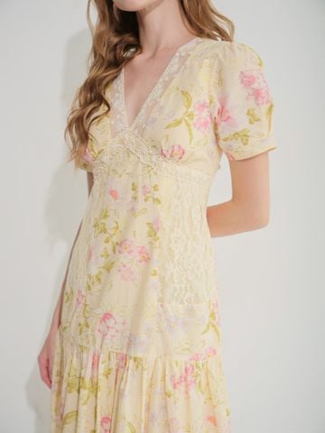 Đầm Isabella maxi - Hồng