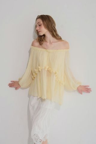 Rosy swing blouse - Hồng