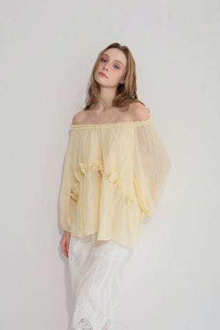 Rosy swing blouse - Hồng