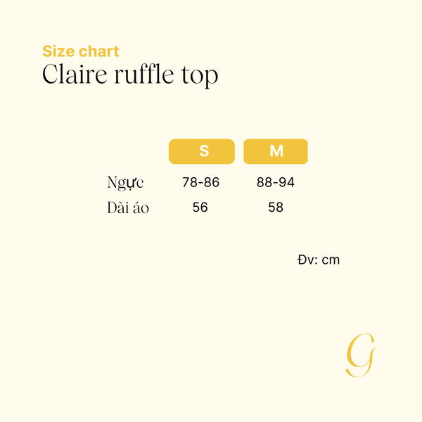 Áo bèo Claire ruffle blouse - Pink (không bao gồm áo lót trong)