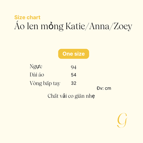 Áo len mỏng Zoey - Màu trắng