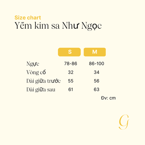 Yếm kim sa Như Ngọc