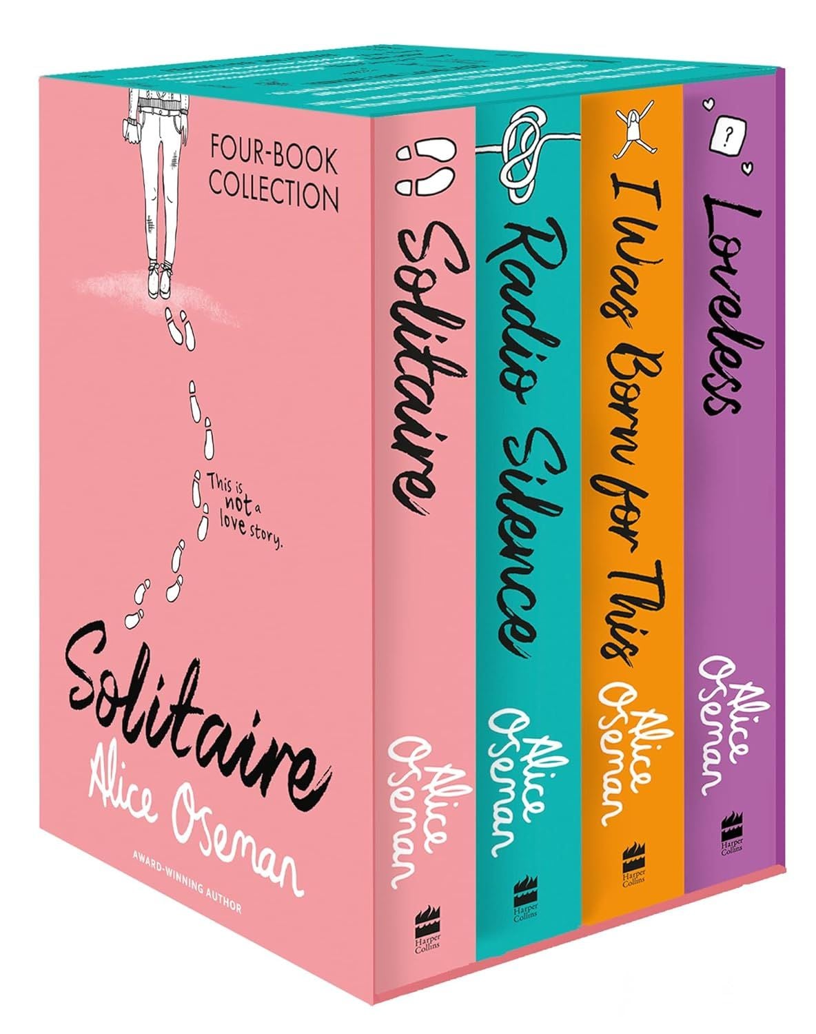 ALICE OSEMAN BOX SET (SOLITAIRE, RADIO SILENCE, I WAS BORN FOR THIS, LOVELESS)