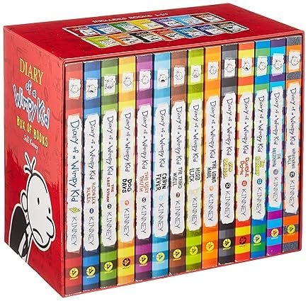 Diary of a Wimpy Kid Box of Books (1–14)(Export Edition)