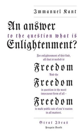  An Answer to the Question: 'What is Enlightenment?' 