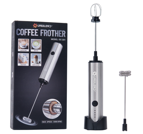  Máy đánh bọt cầm tây có sạc Uniblend 