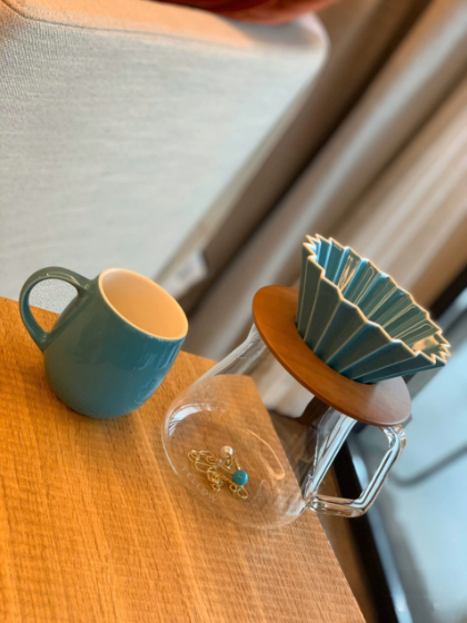  Phễu sứ V60 01 Origami Dripper S Pour over 