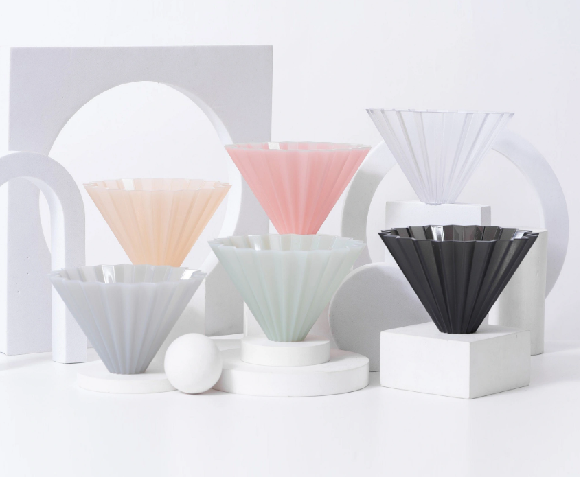  Phễu nhựa V60 02 Origami Dripper Air M Pour over 