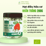 Hạt điều C'LaVie 3 phân loại 200g/hộp