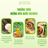 Đường dừa nước hữu cơ Vietnipa lọ 150g, hộp 30 gói