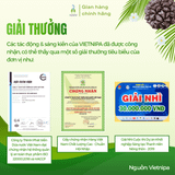 Mật dừa nước hữu cơ Vietnipa 375g, hộp 30 gói