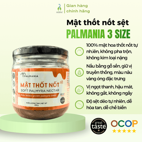 Mật thốt nốt sệt Palmania 250g - 1kg
