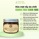 Rửa mặt tẩy da chết Karose Face Scrub 100g