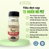 Tiêu đen xay tự nhiên Vipep hũ nhựa PET 50g
