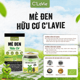 Mè đen hữu cơ C’LaVie 200g