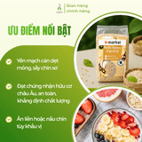 Yến mạch cán dẹt mỏng Markal hữu cơ 500g