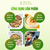 Yến mạch cán dẹt mỏng Markal hữu cơ 500g