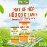 Hạt kê nếp vàng hữu cơ C’LaVie 200g