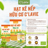 Hạt kê nếp vàng hữu cơ C’LaVie 200g