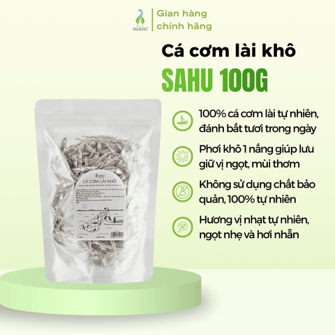 Cá cơm lài khô Sahu 100g