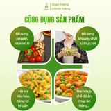 Đậu Hà Lan Markal hạt xanh vàng hữu cơ 500g