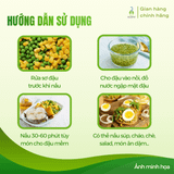 Đậu Hà Lan Markal hạt xanh vàng hữu cơ 500g