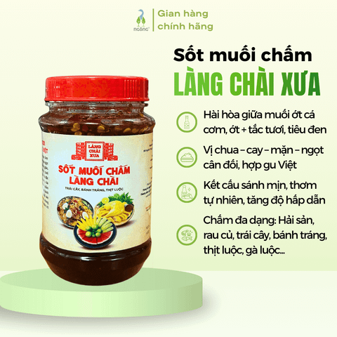 Sốt muối chấm Làng Chài Xưa 290g