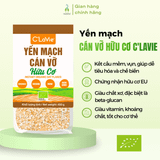 Yến mạch cán vỡ hữu cơ C’LaVie túi 450g