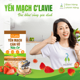 Yến mạch cán vỡ hữu cơ C’LaVie túi 450g