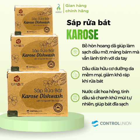 Sáp rửa bát Karose Dishwash 110g