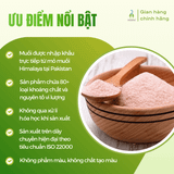 Muối hồng Himalaya Vipep xay nhuyễn hũ nhựa 500g