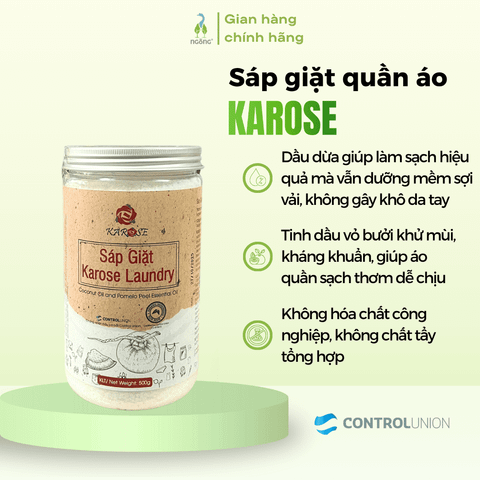 Sáp giặt Karose Laundry 500g