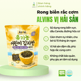 Rong biển rắc cơm hữu cơ Alvins 2 vị 21g