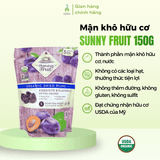 Trái cây khô (mơ/sung/mận/nho) Sunny Fruit hữu cơ túi 150g - 250g